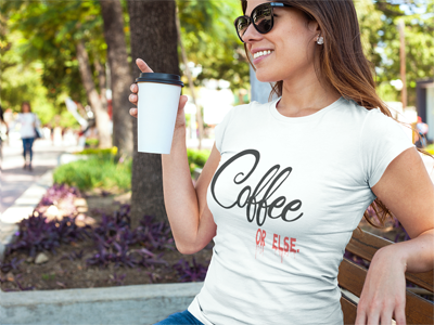 Coffee Or Else Tee