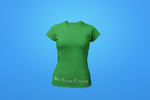 Woman's Crew Neck Shirt - Green