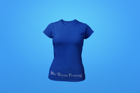 Woman's Crew Neck Shirt - Blue