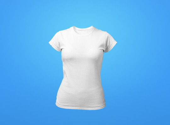 Woman's Crew Neck Shirt - White