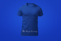 Men's Crew Neck Shirt - Blue