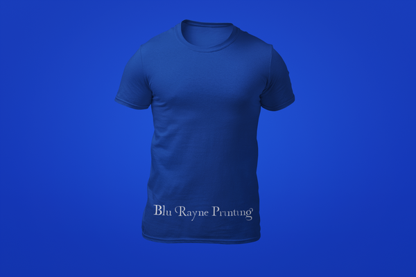 Men's Crew Neck Shirt - Blue