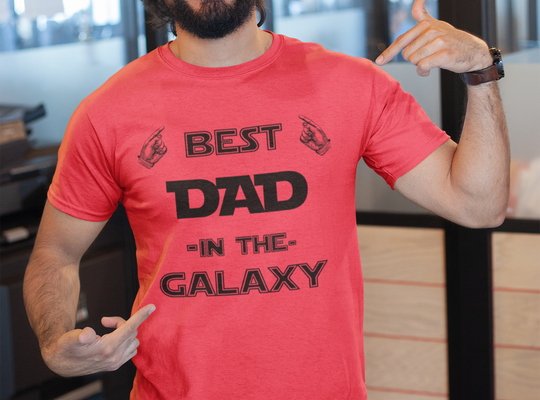 Best Dad In The Galaxy Tee