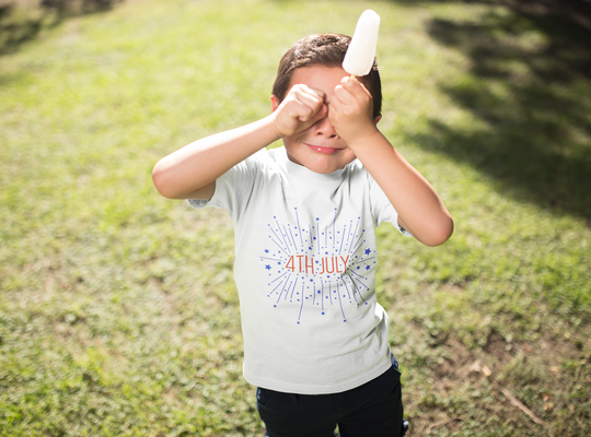 4th of July Fireworks Kid Tee